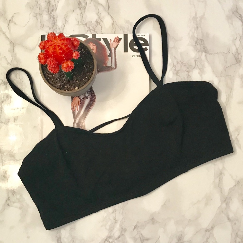 LAST CHANCE: Express Black Strappy Bralette